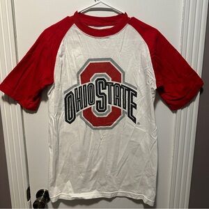 vintage ohio state baseball tee shirt OSU buckeyes NCAA size Adult unisex small